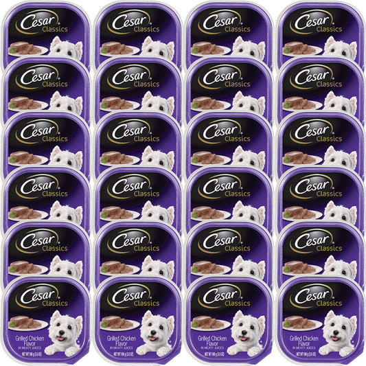 Cesar Variety Pack Dog Food Beef & Poultry; 2.65 Pound; 2 Per Case