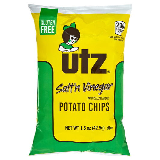 Utz Sea Salt & Vinegar; 1.5 Ounces; 21 Per Case - High Mart Wholesale