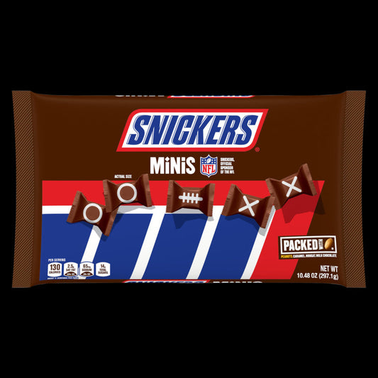 Snickers Miniature Display Ready Case Halloween; 24 Count; 24 Per Case