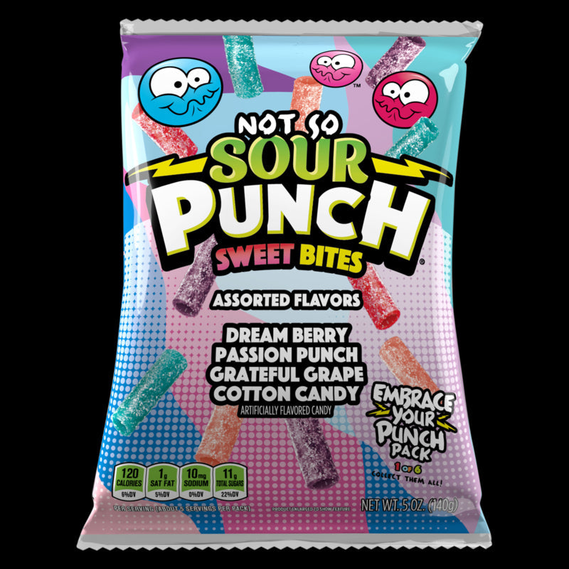 Sour Punch Dream Berry Sweet Bites; 5 Ounces; 12 Per Case - High Mart Wholesale