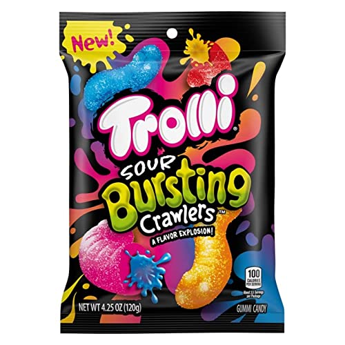 Trolli Bursting Sour Brite Crawlers; 6.3 Ounces; 8 Per Case - High Mart Wholesale