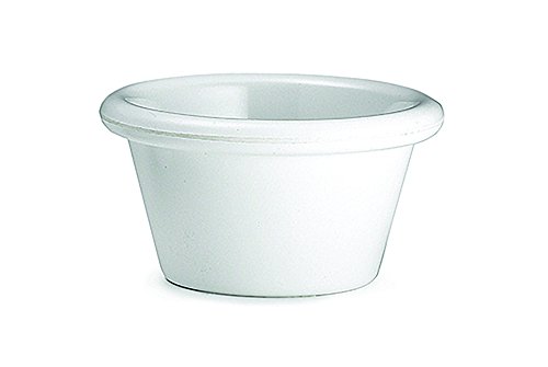 Tablecraft Ramekin 3 Ounce White; 6 Each; 1 Per Case - High Mart Wholesale