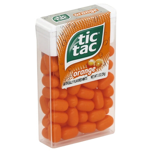 Tic Tac Candy Big Pack Orange; 1 Ounces; 12 Per Box; 24 Per Case