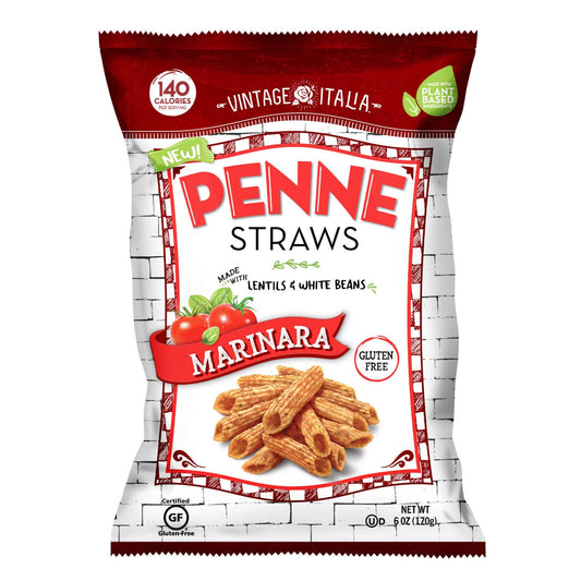 Vintage Italia Penne Straws Marinara; 6 Ounces; 12 Per Case - High Mart Wholesale