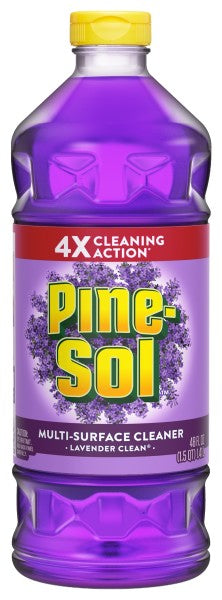 Pine Sol Cleaner Lavender Clean Lavanda; 48 Fluid Ounces; 8 Per Case