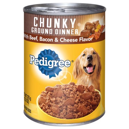 Pedigree Beef; Bacon; And Cheese Dinner; 13.2 Ounces; 12 Per Case