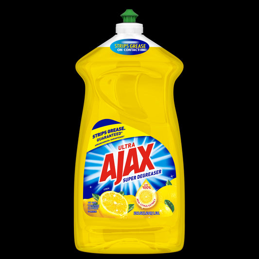 Ajax Dish Liquid Lemon; 52 Fluid Ounces; 6 Per Case