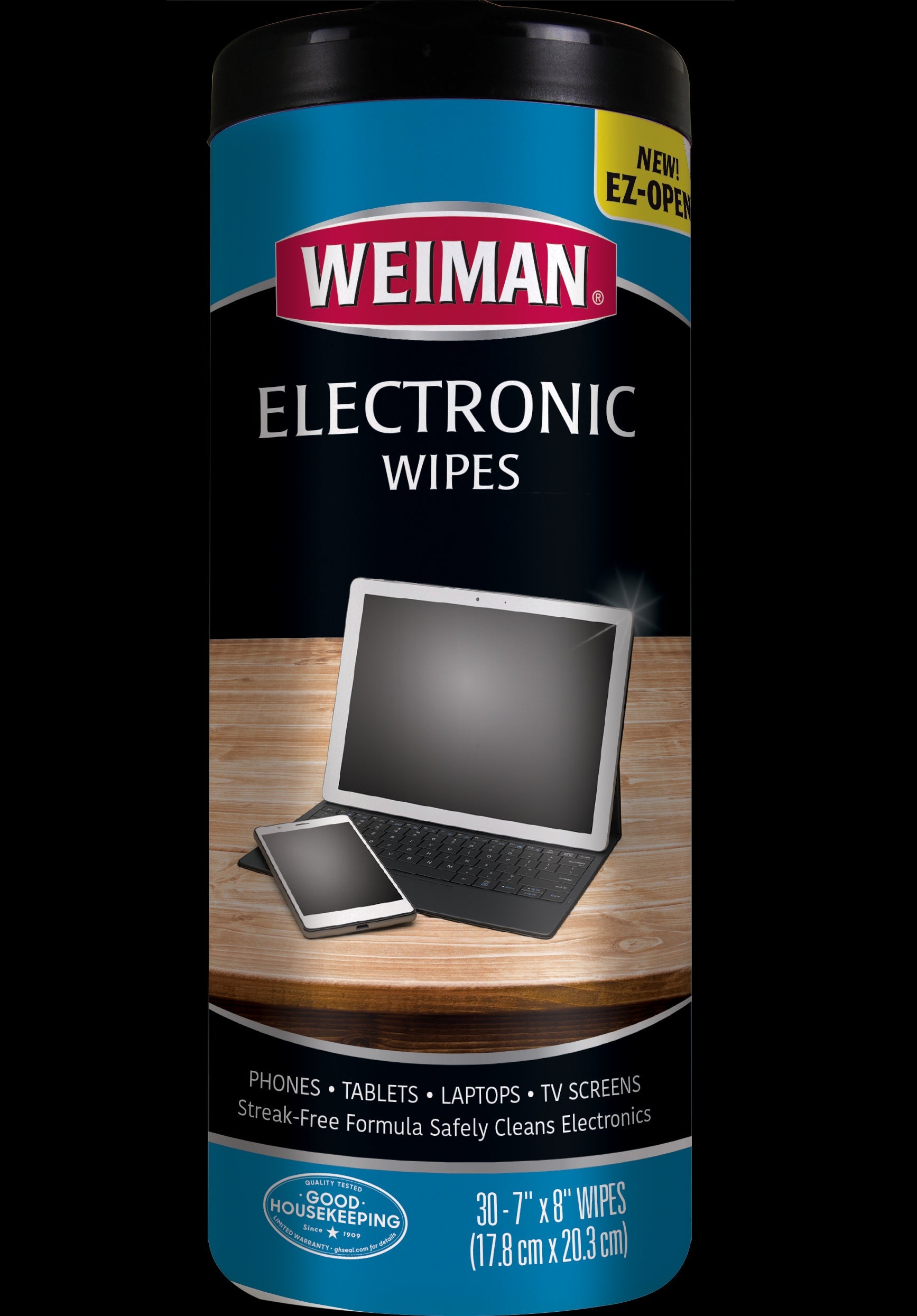 Weiman Products Electronic Wipes; 30 Count; 4 Per Case - High Mart Wholesale