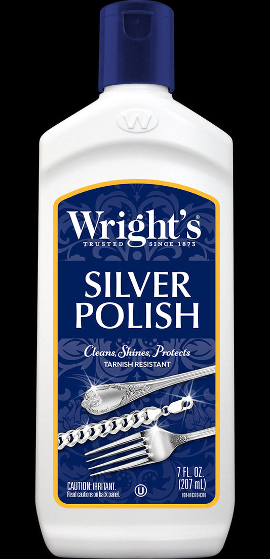 Wrights Silver Polish; 7 Fluid Ounce; 6 Per Case