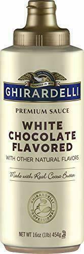 Ghirardelli White Chocolate Sauce; 16 Ounces; 12 Per Case - High Mart Wholesale
