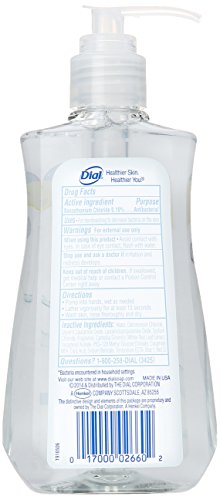 Dial Whit Tea & Vitamin E Antibacterial Hand Soap Pump; 7.5 Fluid Ounces; 12 Per Case