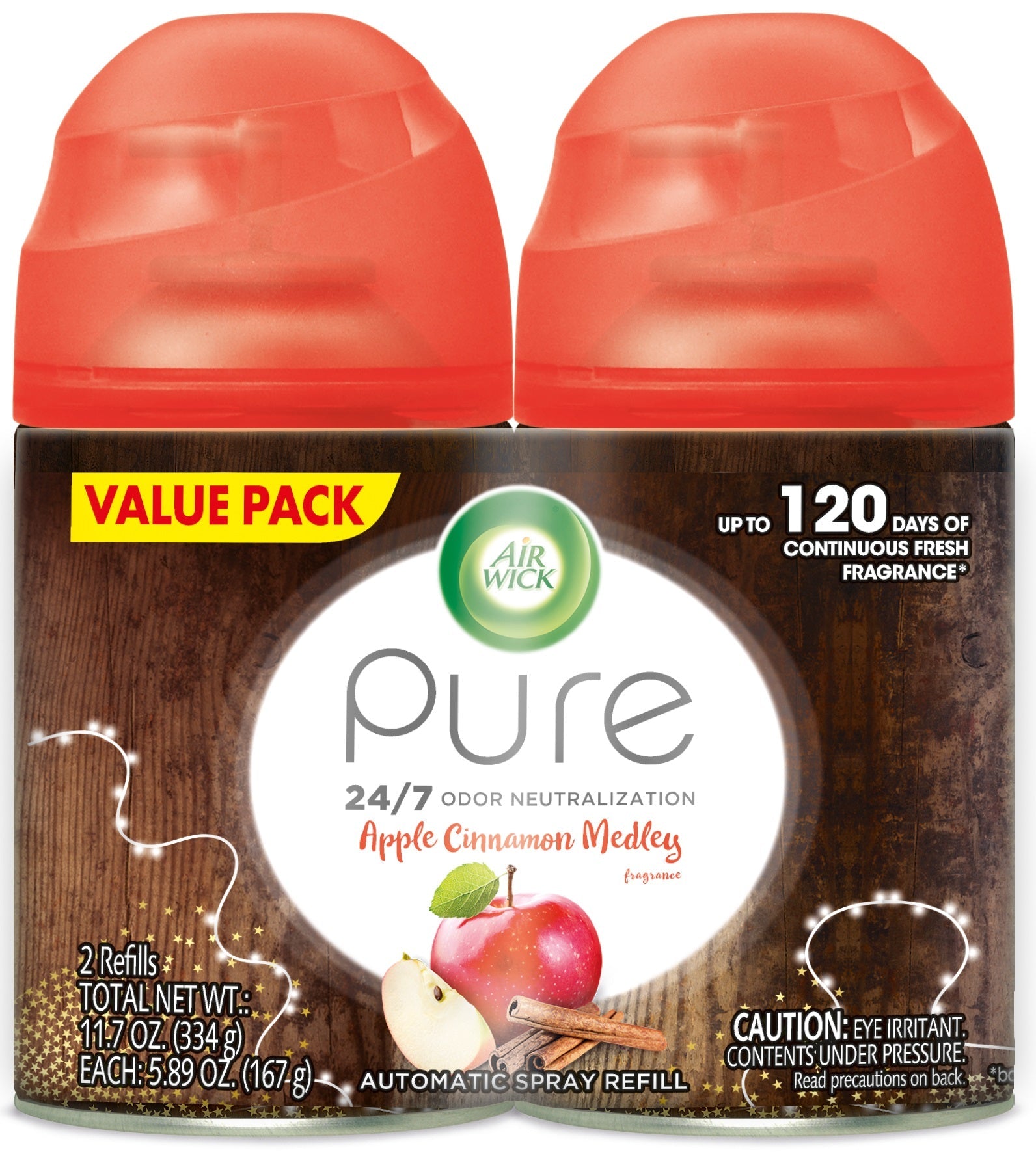 Airwick Freshmatic Refill Apple Cinnamon; 5.89 Ounces; 3 Per Case - High Mart Wholesale