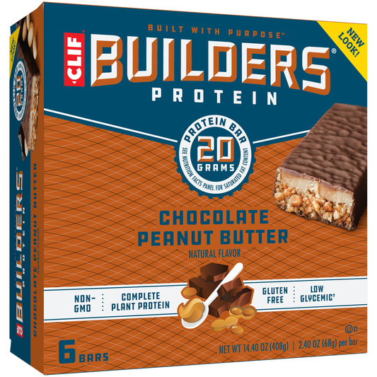 Builder's Bar Builders Stacked Bar Chocolate Peanut Butter 6 Pack; 14.4 Ounces; 6 Per Case