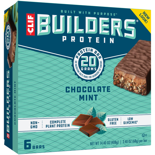 Builder's Bar Builders Stacked Bar Chocolate Mint 6 Pack; 14.4 Ounces; 6 Per Case - High Mart Wholesale