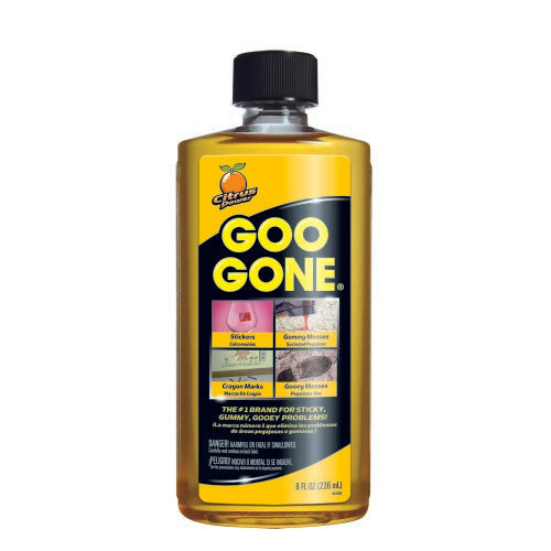 Goo Gone Adhesive Remover; 8 Fluid Ounces; 12 Per Case