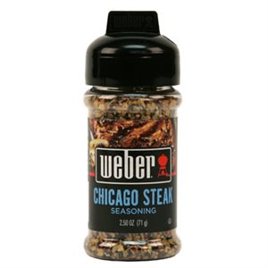 Weber Seasoning Chicago Steak 2.5 Inch Ounce; 2.5 Ounces; 6 Per Box; 12 Per Case - High Mart Wholesale