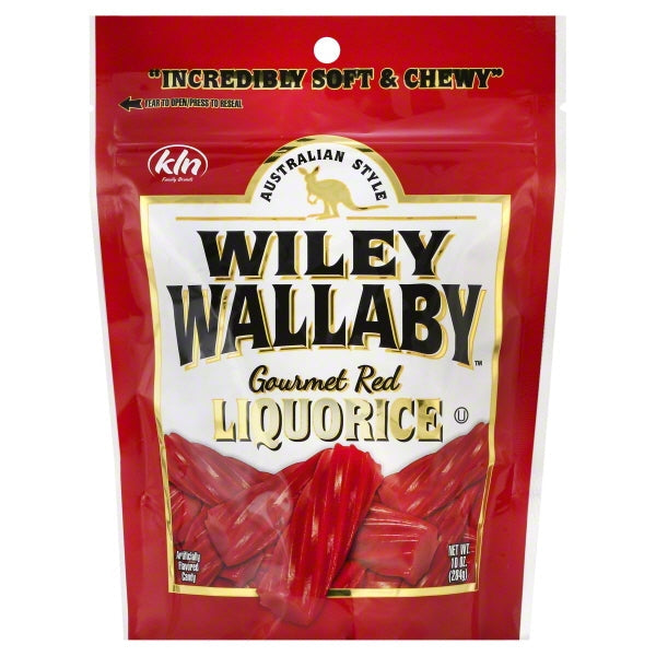 Wiley Wallaby Licorice Red 10 Oz; 10 Ounces; 10 Per Case