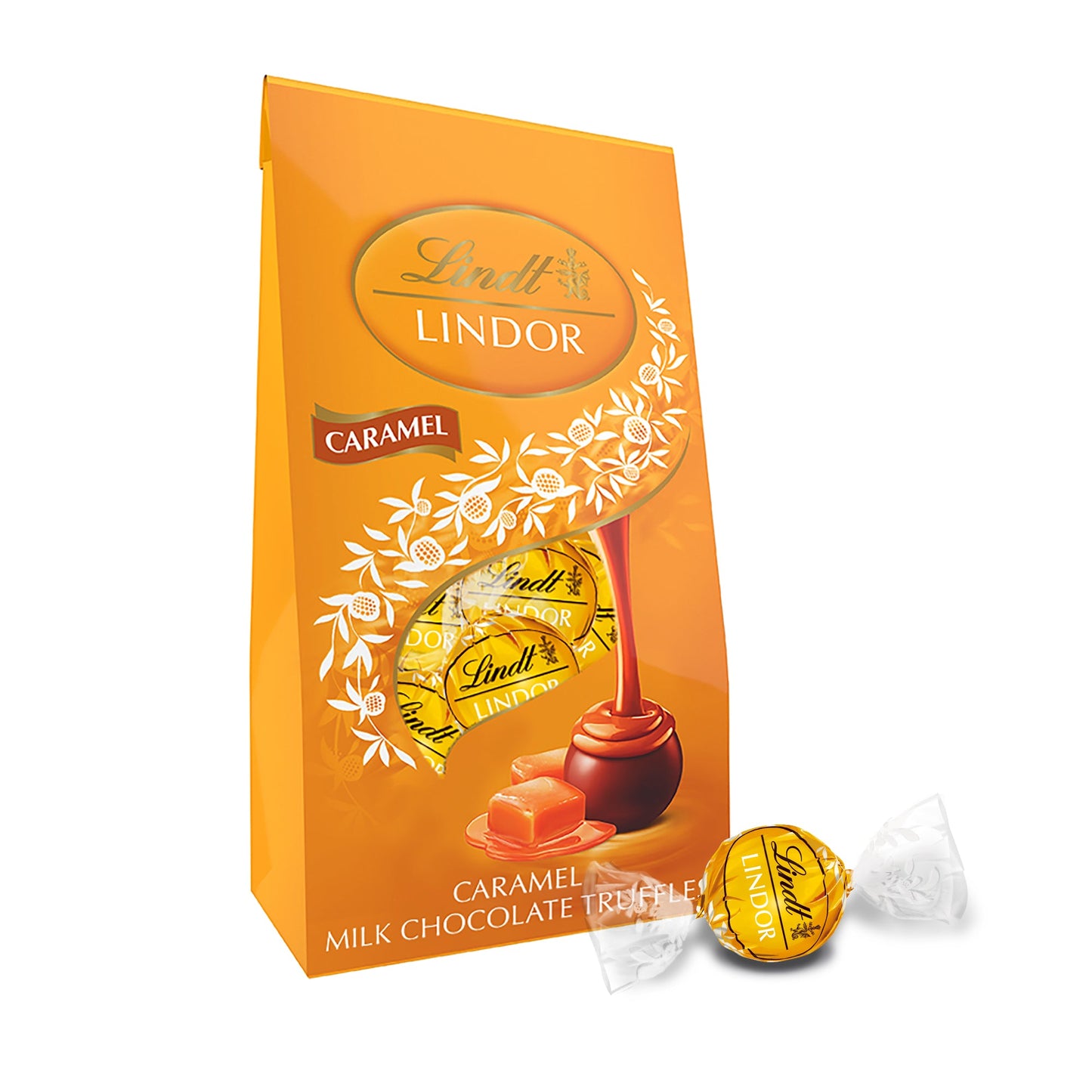 Lindt & Sprungli Lindor Caramel Bag; 5.1 Ounces; 6 Per Case