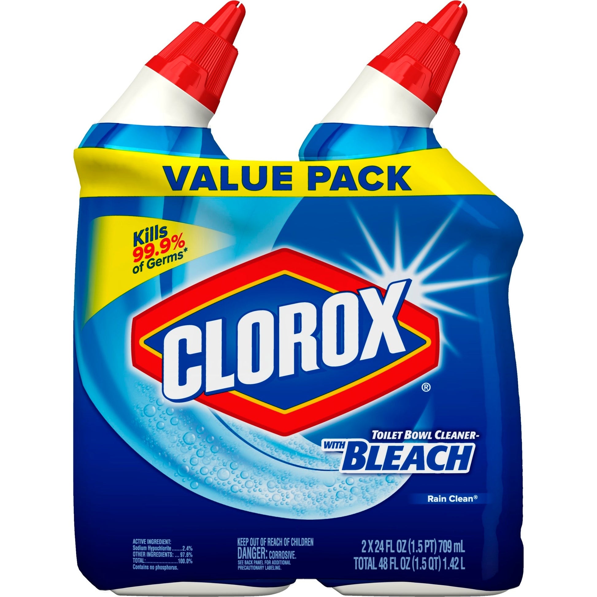 Clorox Toilet Bowl Cleaner; 48 Fluid Ounces; 6 Per Case - High Mart Wholesale