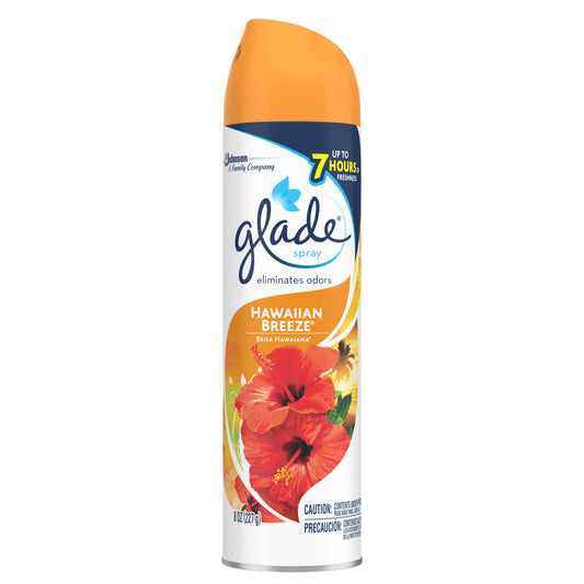 Glade Hawaiian Breeze Aerosol; 8 Ounces; 12 Per Case - High Mart Wholesale