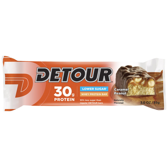 Detour 85 Grams Detour Low Sugar Caramel Peanut; 3 Ounces; 12 Per Box; 4 Per Case - High Mart Wholesale