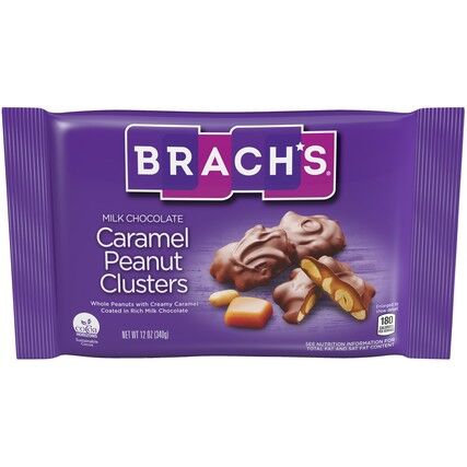 Brachs Peanut Caramel Cluster; 12 Ounces; 12 Per Case