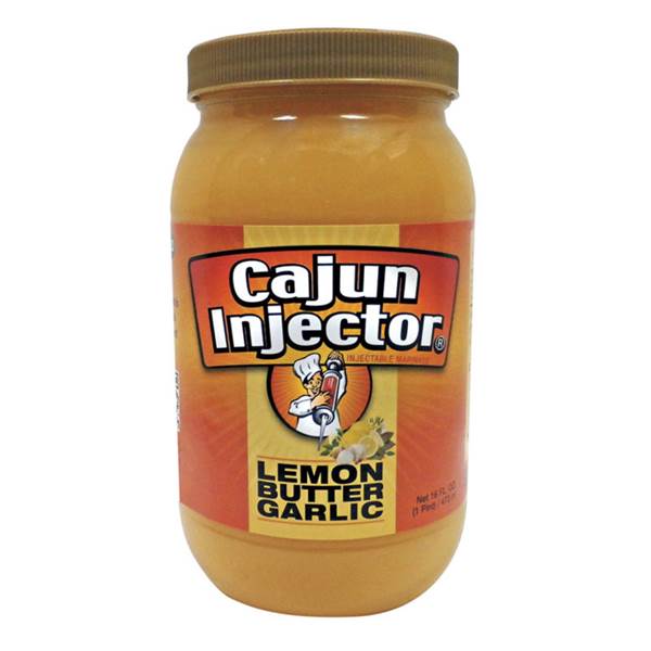 Cajun Injectors Lemon Butter Garlic Marinade; 16 Ounces; 6 Per Case
