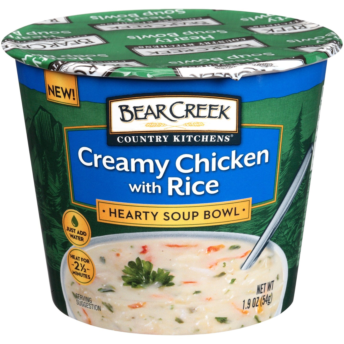 Bear Creek Soup Bowl Creamy Chicken With Rice; 1.9 Ounces; 6 Per Case - High Mart Wholesale