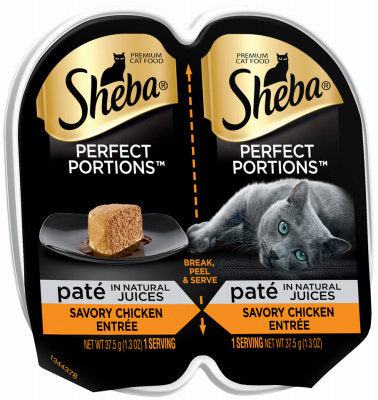 Sheba Pate Chicken & Salmon; 1 Pound; 2 Per Case