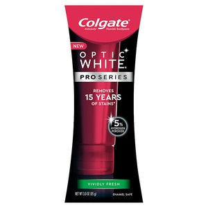 Colgate Optic White Toothpaste Pro Series Relief; 3 Ounces; 6 Per Box; 4 Per Case