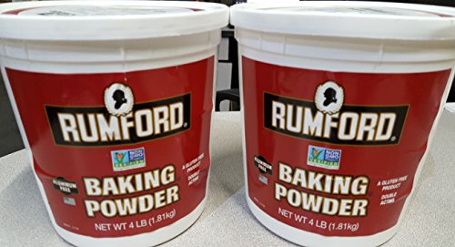 Rumford Double Acting Baking Powder; 4 Pound; 6 Per Case - High Mart Wholesale