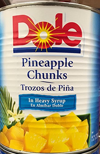 Dole In Heavy Syrup Chunk Pineapple; 106 Ounces; 6 Per Case