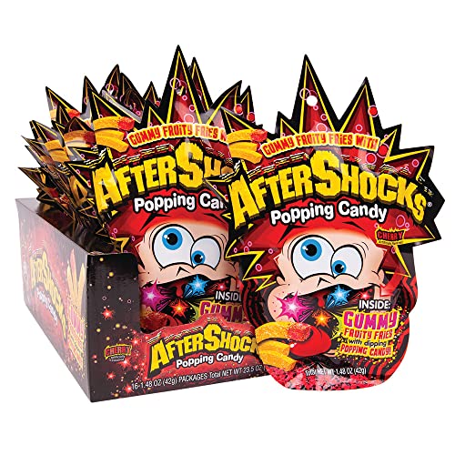 Aftershocks Gummy Fruity Fries; 1.48 Ounces; 16 Per Box; 2 Per Case - High Mart Wholesale