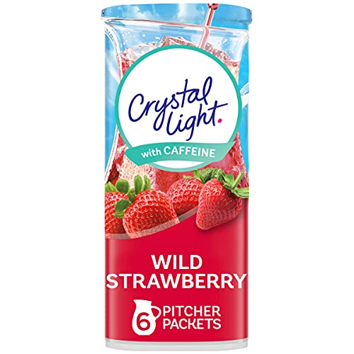 Crystal Light Wild Strawberry With Caffeine Drink Mix; 2.53 Ounces; 12 Per Case - High Mart Wholesale
