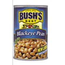 Bush's Best Dry Brine Blackeye Peas; 111 Ounces; 6 Per Case