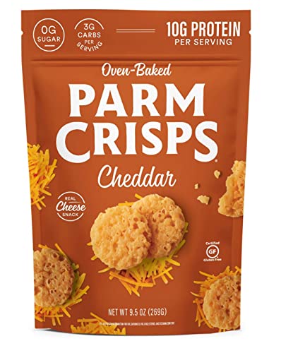 Parm Crisps Cheddar; 9.5 Ounce; 8 Per Case - High Mart Wholesale