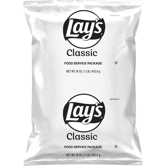 Lay's Classic Potato Chips; 16 Ounce; 8 Per Case