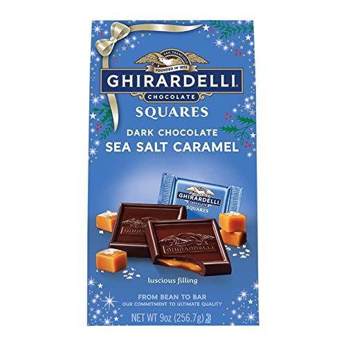 Ghirardelli Dark Chocolate Sea Salt Caramel; 9 Ounces; 12 Per Case - High Mart Wholesale