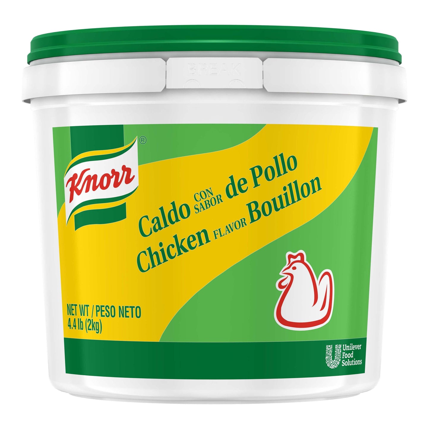 Knorr Caldo De Pollo Chicken Flavor Base; 4.4 Pounds; 4 Per Case - High Mart Wholesale