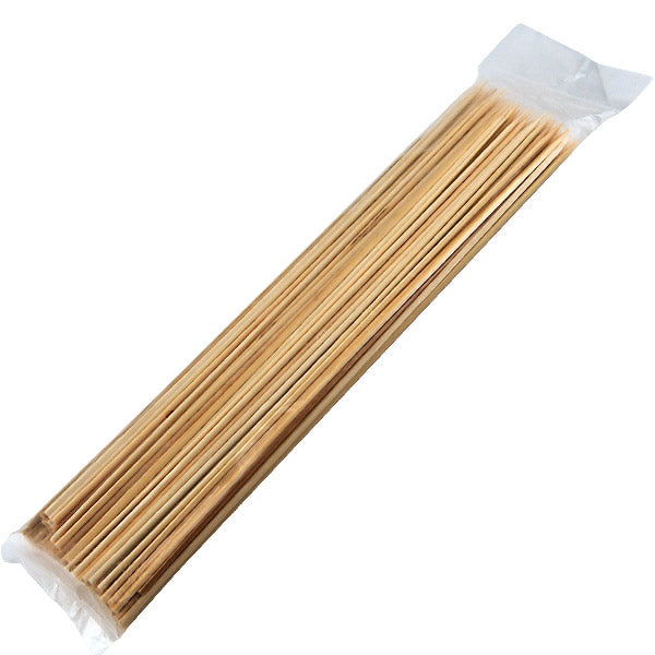 Winco Skewers Bamboo 12 Inch; 100 Count; 1 Per Box; 30 Per Case - High Mart Wholesale