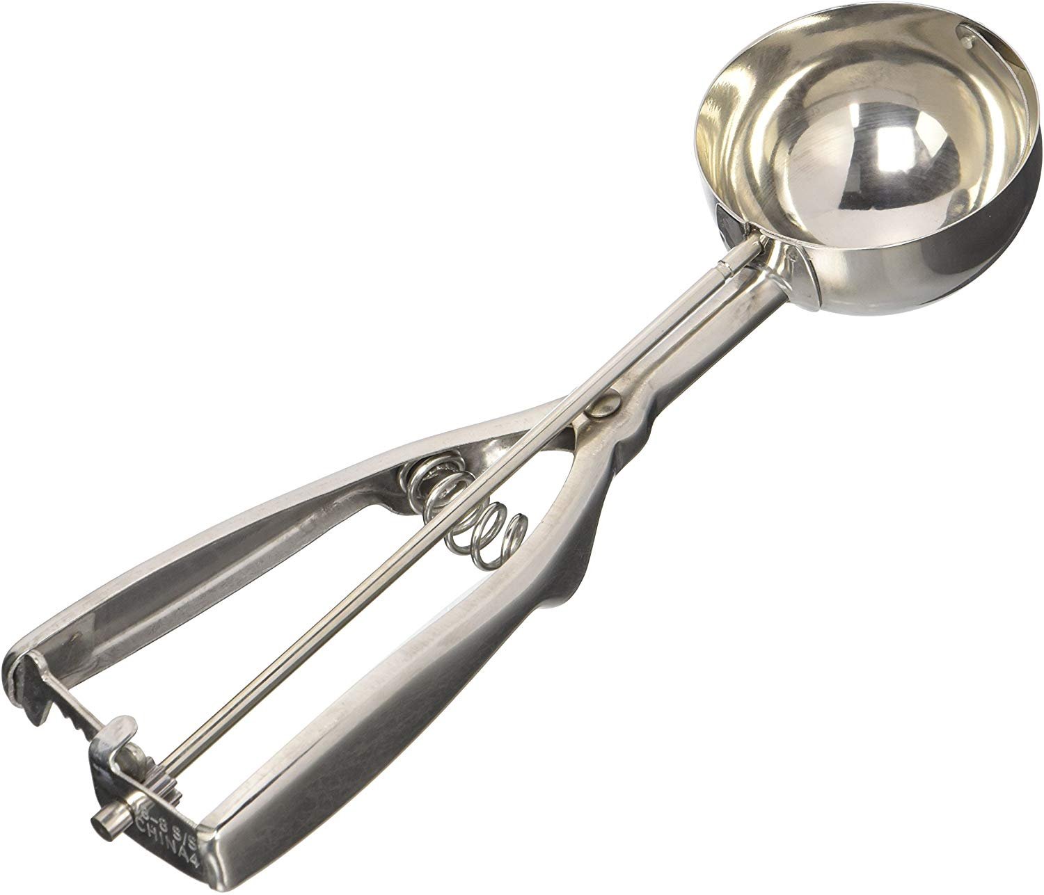 Winco Disher Stainless Steel 3 1/4 Ounce; 1 Each - High Mart Wholesale