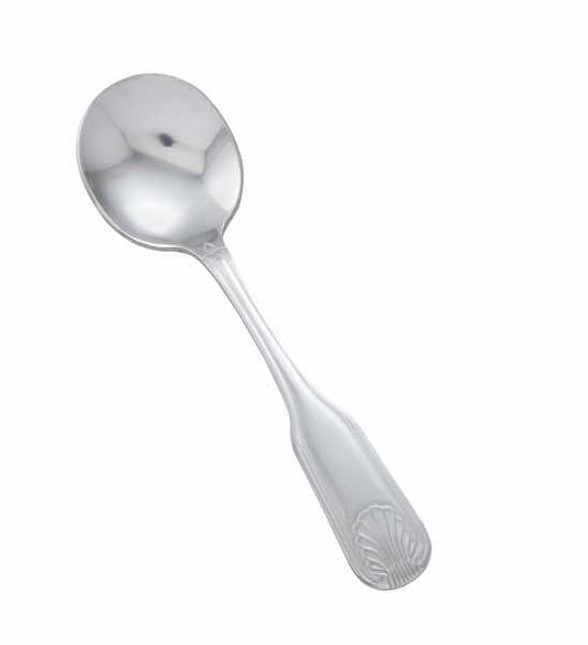 Winco Toulouse Bouillon Spoon; 1 Dozen - High Mart Wholesale