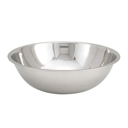 Winco Mixing Bowl Economy 16 Quart Stainless Steel; 1 Each - High Mart Wholesale