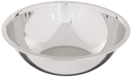 Winco 5 Quart Economy Mixing Bowl Stainless Steel 11.5" Diameter X 3.5" H; 1 Each - High Mart Wholesale