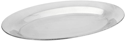 Winco Platter 10 Inch Aluminum Sizzling; 12 Each; 1 Per Case - High Mart Wholesale