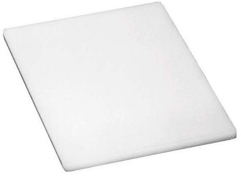 Winco 15 Inch X 20 Inch X .5 Inch White Cutting Board; 1 Each - High Mart Wholesale