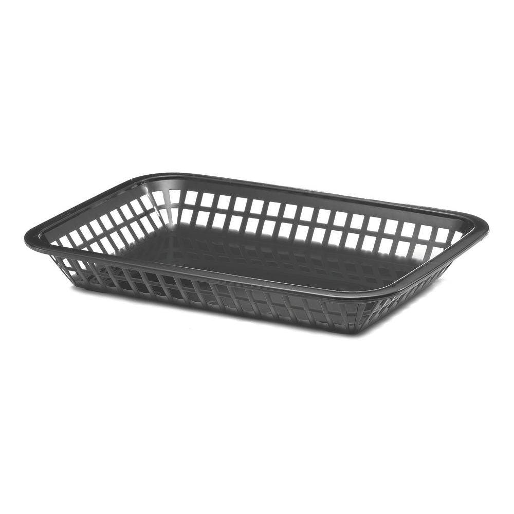 Tablecraft Grande Black Basket; 36 Each; 1 Per Case - High Mart Wholesale