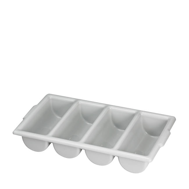 Tablecraft 4 Compartment Plastic Silverware Bin; 1 Each - High Mart Wholesale