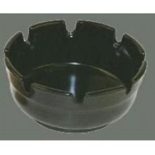 Winco Ashtray 4 Inch Diamond Black; 1 Dozen - High Mart Wholesale