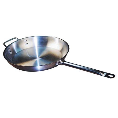 Winco Fry Pan Stainless Steel 8 Inch; 1 Each - High Mart Wholesale
